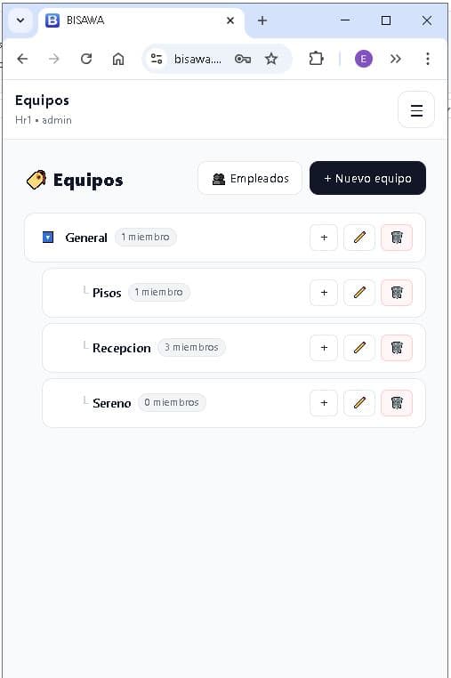 Registro de empresa en BISAWA
